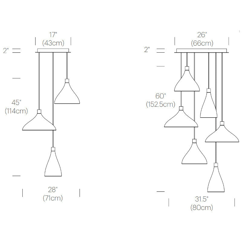 Swell Chandelier