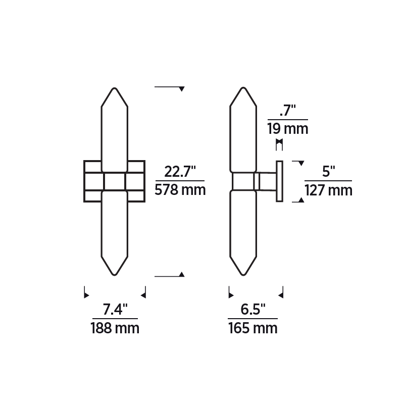 Langston Bathroom Vanity Light 277V