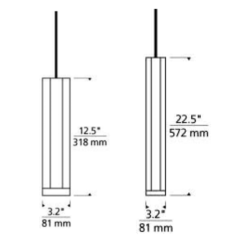 Blok Monorail Pendant