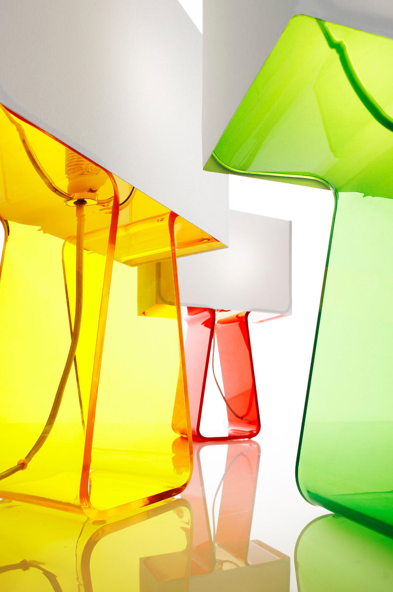 Tube Top Color Table Lamp