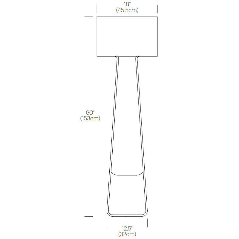 Tube Top Classic Floor Lamp