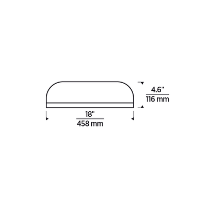 Kosa 18 Inch Ceiling Light