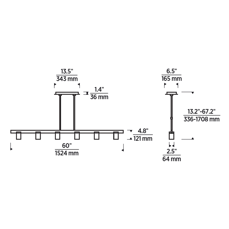 Esfera Linear Pendant