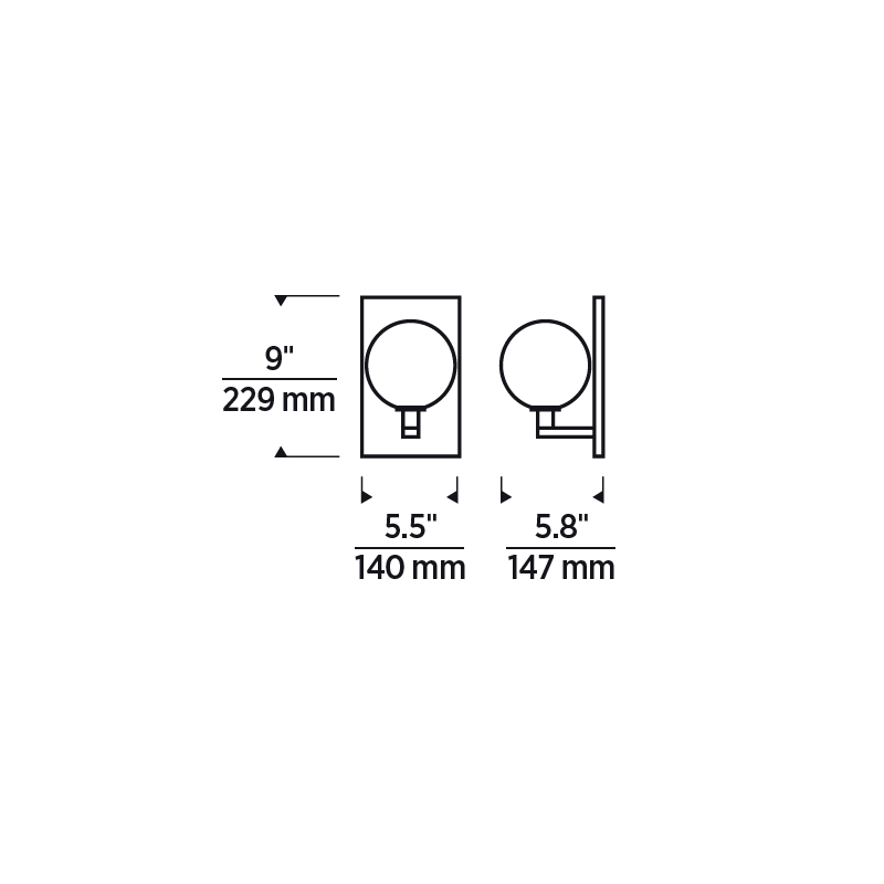 Gambit Single Wall Sconce