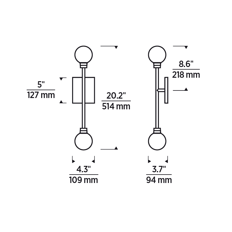Mara Wall Sconce 120V