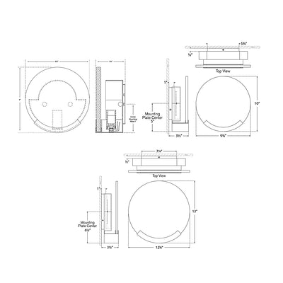 Melange Disc Wall Sconce