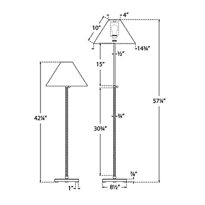 Basden Adjustable Floor Lamp