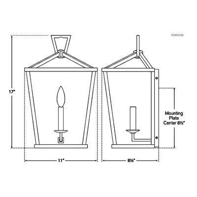 Darlana Open Wall Sconce
