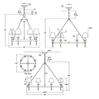 Classic Ring Chandelier