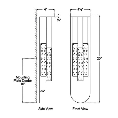 Rousseau Multi Drop Wall Sconce