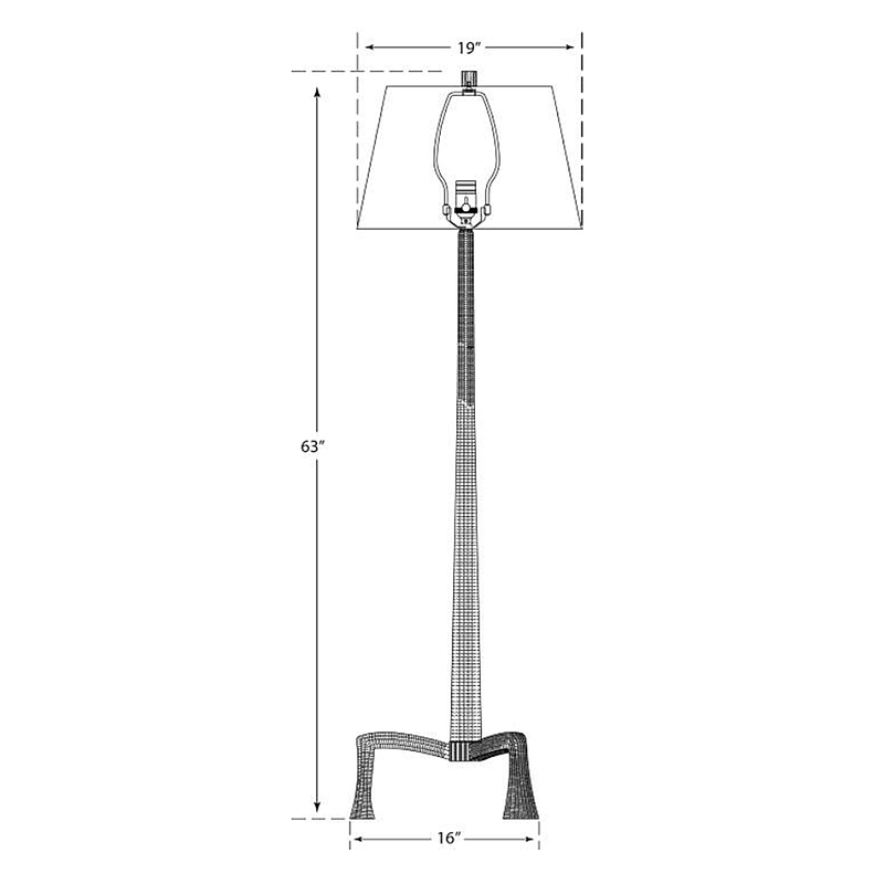 Strie Floor Lamp
