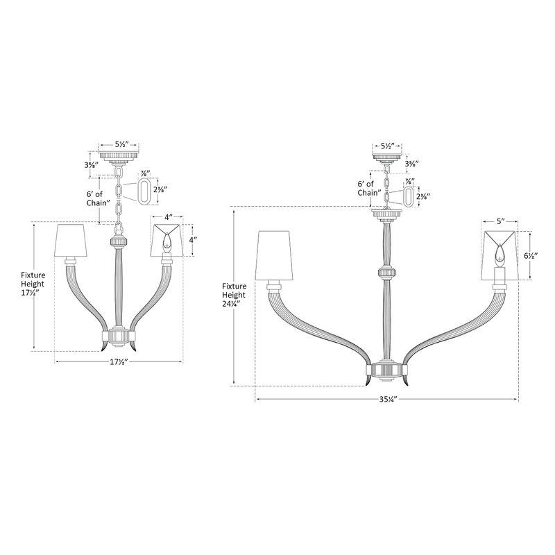 Ruhlmann Chandelier