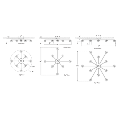 Pedra Ceiling Light
