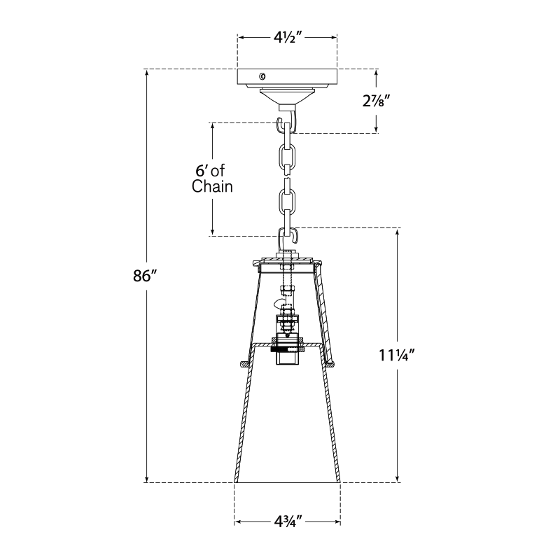 Robinson Small Pendant