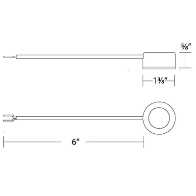 Undercabinet Mini Puck Light Kit / 6-Pack Plug-In