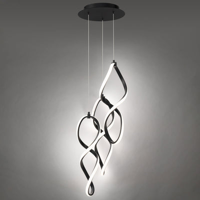 Interlace Round Multi Light Pendant