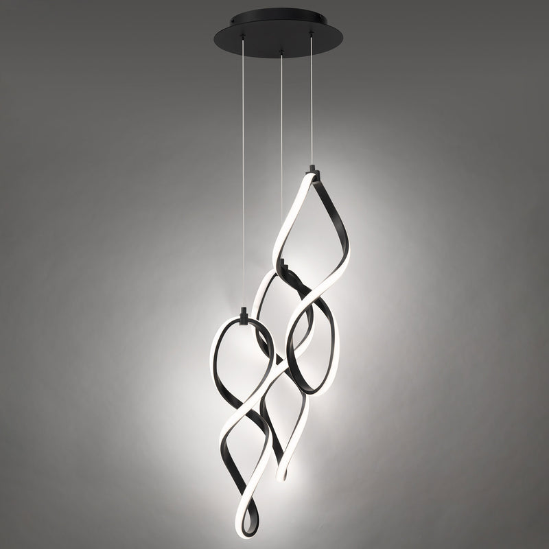 Interlace Round Multi Light Pendant