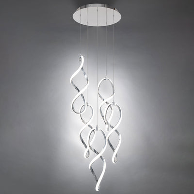 Interlace Round Multi Light Pendant
