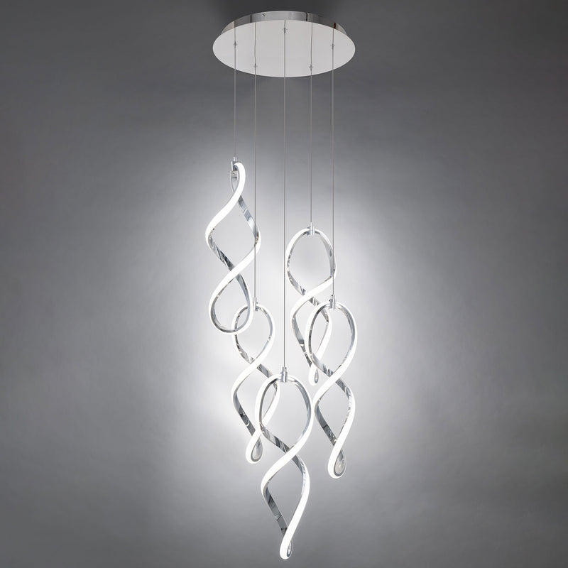 Interlace Round Multi Light Pendant