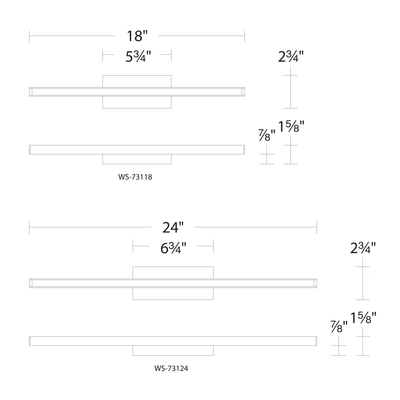 Parallax 3-CCT Wall Sconce
