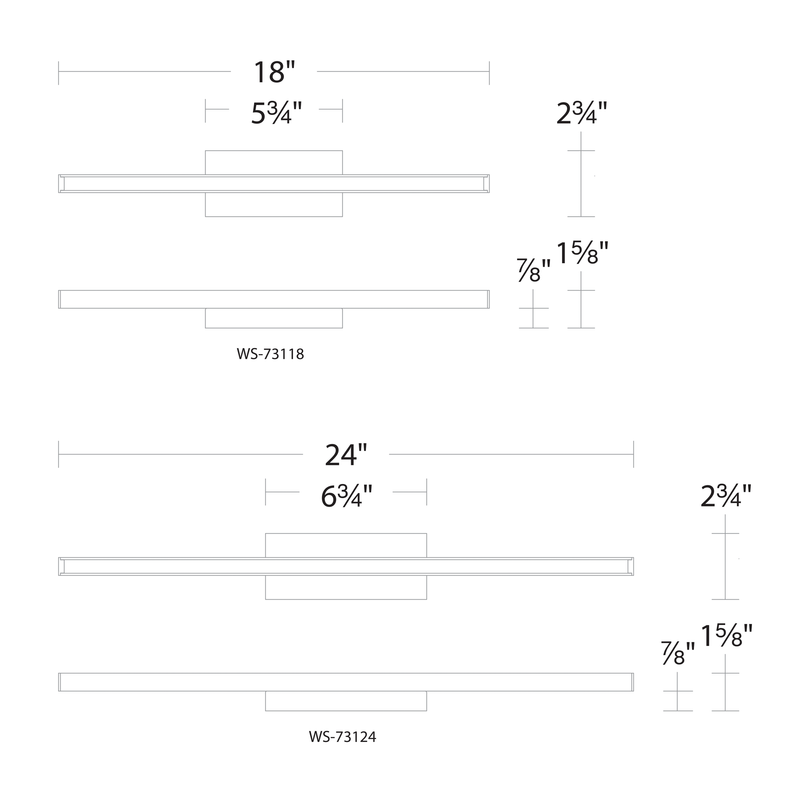 Parallax 3-CCT Wall Sconce