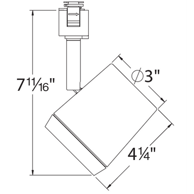 Ocularc 7030 H/J/L Track Head 120V