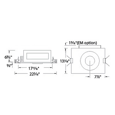 Volta 4.5IN RD Chicago Plenum IC Airtight Housing