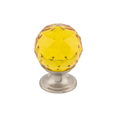 Amber Crystal Knob