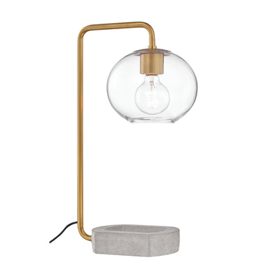 Mitzi - HL280201-AGB - One Light Table Lamp - Margot - Aged Brass