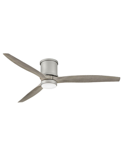 Hinkley - 900860FBN-LWD - 60``Ceiling Fan - Hover Flush - Brushed Nickel