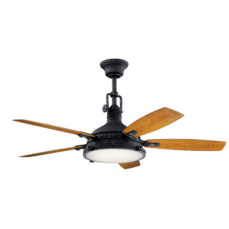 Kichler - 310018DBK - 52``Ceiling Fan - Hatteras Bay - Distressed Black