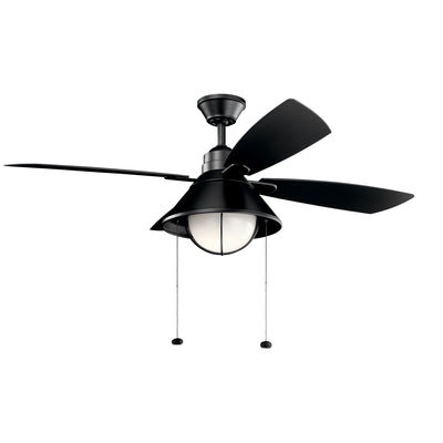 Kichler - 310181SBK - 54``Ceiling Fan - Seaside - Satin Black
