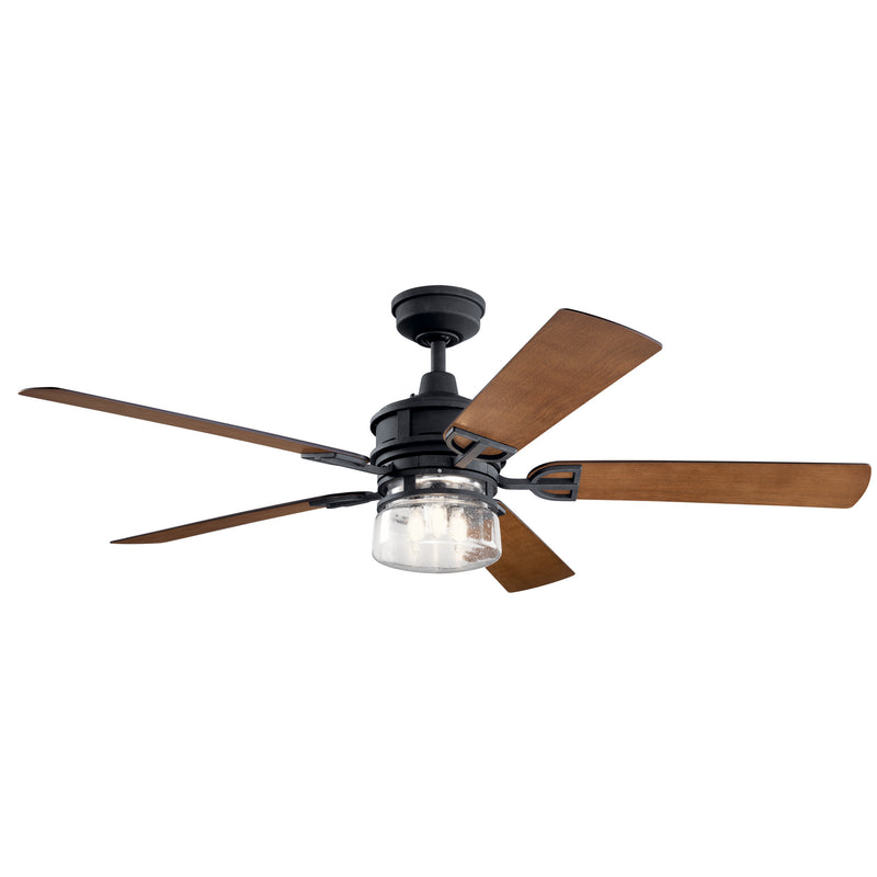 Kichler - 310240DBK - 60``Ceiling Fan - Lyndon - Distressed Black