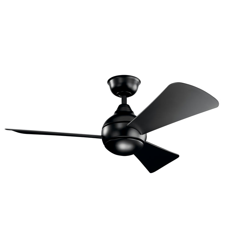Kichler - 330151SBK - 44``Ceiling Fan - Sola - Satin Black