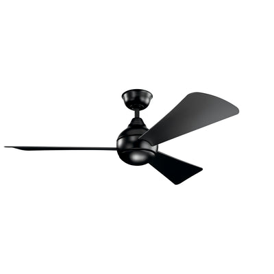 Kichler - 330152SBK - 54``Ceiling Fan - Sola - Satin Black