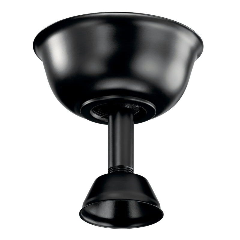 Kichler - 337033SBK - Down Rod Hanger System - Sola - Satin Black