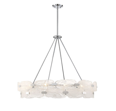 Savoy House - 7-2351-12-11 - 12 Light Pendant - Vasare - Chrome