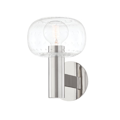 Mitzi - H403301-PN - One Light Wall Sconce - Harlow - Polished Nickel