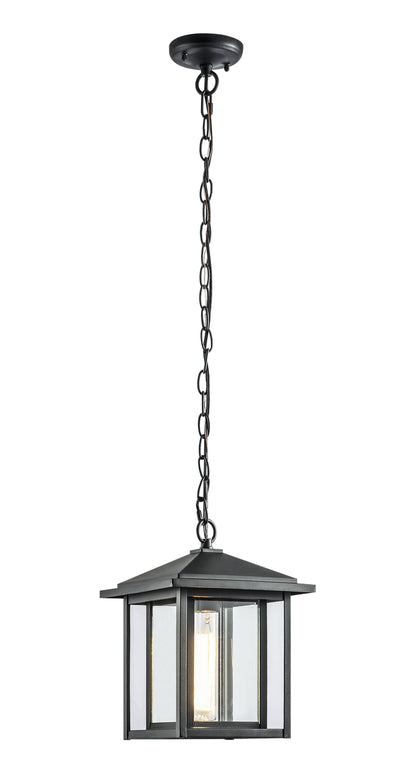 Matteo Lighting - C81201MB - One Light Pendant - Caldwell - Matte Black