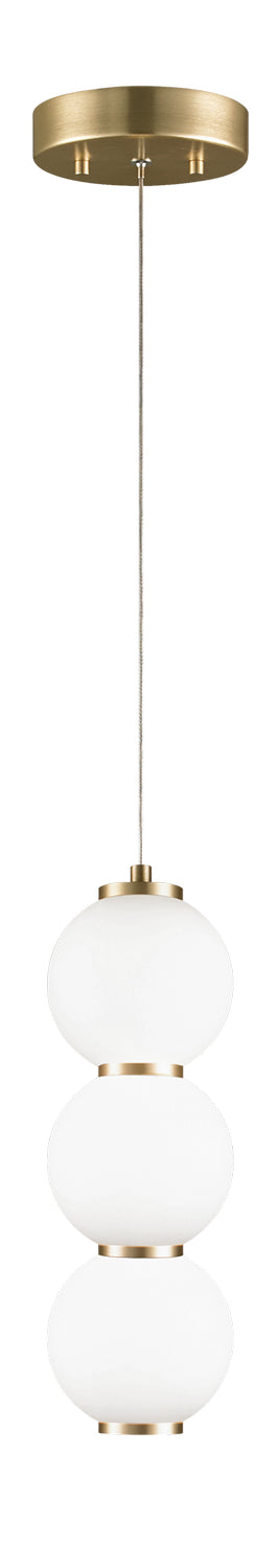 Matteo Lighting - C82402OG - LED Pendant - Dango - Oxidized Gold