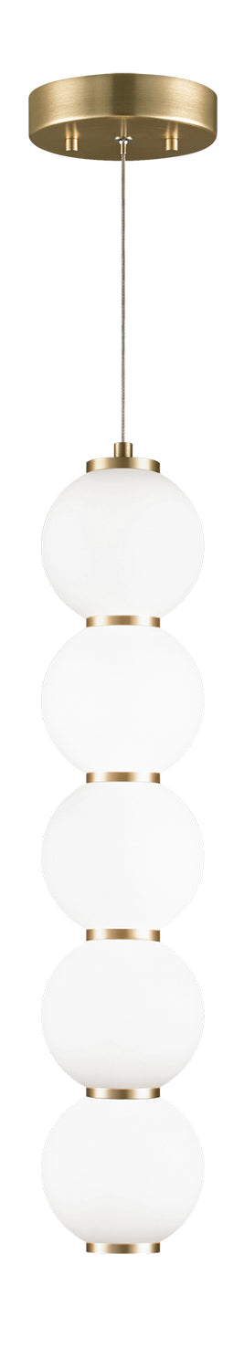 Matteo Lighting - C82406OG - LED Pendant - Dango - Oxidized Gold