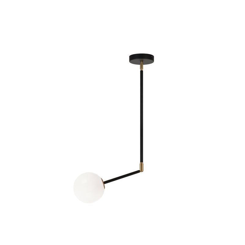 Matteo Lighting - C83001AGOP - LED Pendant - Novu - Aged Gold Brass