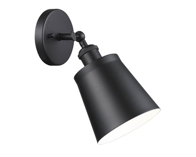 Matteo Lighting - S08201BK - One Light Wall Sconce - Kinsley - Black