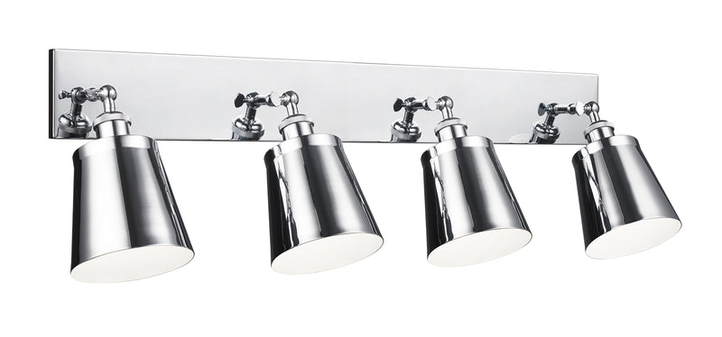 Matteo Lighting - S08204CH - Four Light Wall Sconce - Kinsley - Chrome