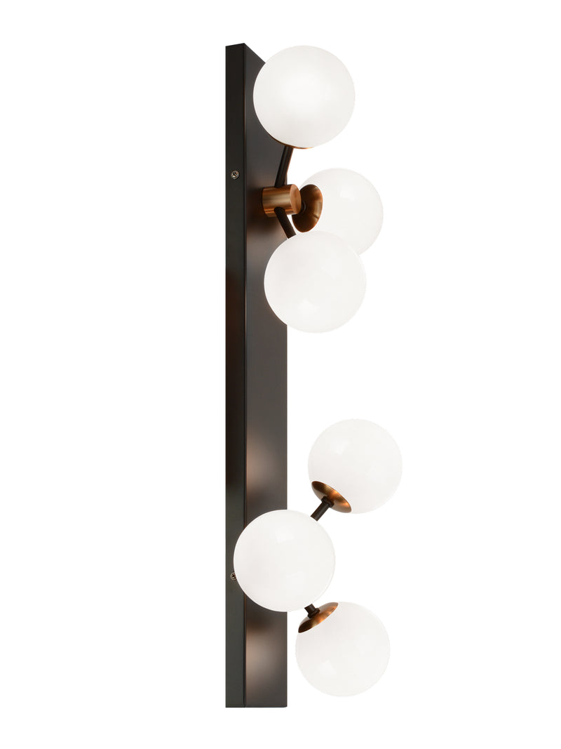Matteo Lighting - W83006AGOP - LED Wall Sconce - Novu - Aged Gold Brass