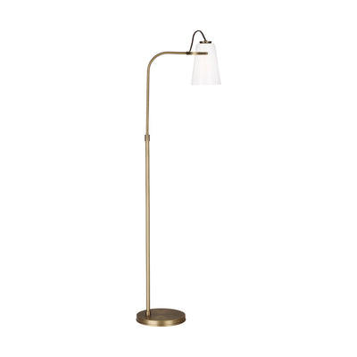 Visual Comfort Studio - LT1011TWB1 - One Light Floor Lamp - Hazel - Time Worn Brass