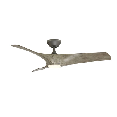 Modern Forms Fans - FR-W2006-52L-GH/WW - 52``Ceiling Fan - Zephyr - Graphite/Weathered Wood