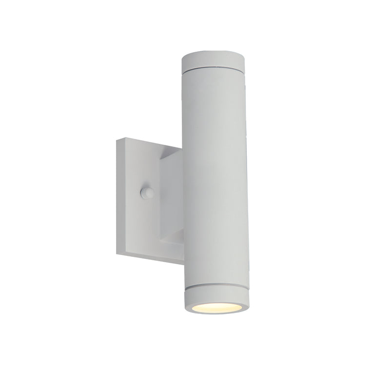 Justice Designs - NSH-4111W-WHTE - LED Outdoor Wall Sconce - Portico - Matte White