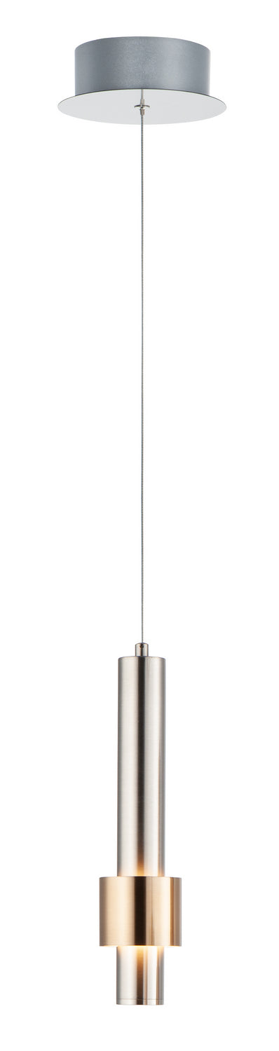 ET2 - E24751-SNSBR - LED Pendant - Reveal - Satin Nickel / Satin Brass