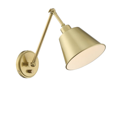 Crystorama - MIT-A8020-AG - One Light Wall Mount - Mitchell - Aged Brass
